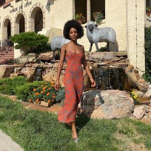 SOLDSOLDSOLD Jean Paul Gaultier jeans sunburst dress slip XS s m